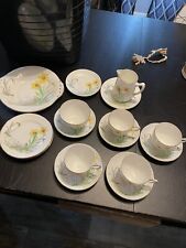 Lot of Vintage Adderley bone china, daffodil pattern, made in England  picture