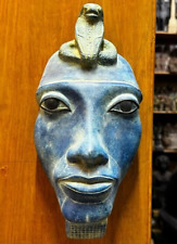 RARE ANCIENT EGYPTIAN ANTIQUES King Akhenaten Mask Large Hang On Wall Egypt BC picture