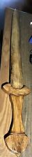 Swordfish Bill Sword Handcrafted Viking Sword,￼ ￼ ￼ Handle made From Tiki Wood picture
