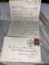 Antique 1925 Pre-Depression Era Letter Discusses Shopping from Kennett Square PA picture