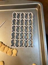 Goldfish Cracker  Cutter 3D Printed Food Grade PLA Cookie Cutter Cuts 25 FISH picture
