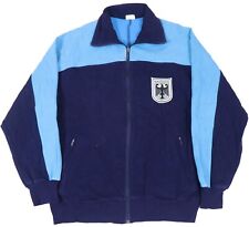 XXLarge - German Army Bundeswehr Blue PT Sports Jacket Pullover Tracksuit Gym picture