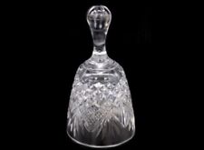 RARE Whitefriars Cut Glass Dinner Bell picture