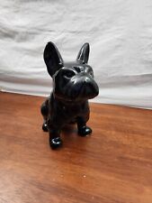 French Bulldog Ceramic Bank Black 8