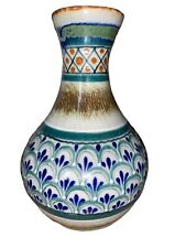 Mid Century Erandi Tonala Ken Edwards Mexico Art Pottery 6.25” Vase Mint picture