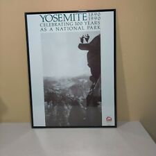 Yosemite National Park 1890-1990 Centennial Print Poster. Iconic Photo By Fiske picture