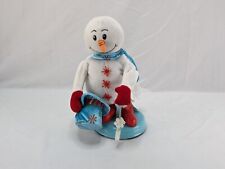 Gemmy Snowflake spinning Snowman Snow Miser Animatronics Animated *Read* picture
