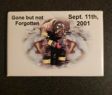 New York Fire Department Memorial Magnet September 11th 2001 NYC 9/11  picture