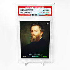 HERMAN MELVILLE 1870 Portrait Card 2023 GleeBeeCo Holo #H187-L /49 STUNNING picture
