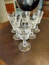 Set of 6 Waterford Crystal KENMARE Sherry Glasses Goblets EXC picture