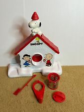 Vintage 1990s Peanuts Snoopy Sno Cone Machine Toy Slushie Slushy Maker Childrens picture