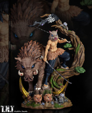 【In-Stock】 Demon Slayer Inosuke Hashibira 1/6 Boar Head Pig Hog GK Statue TNT picture