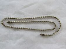 PULL CHAIN EXTENSION 18 “ LIGHT OR FAN   ANTIQUE BRASS/BRONZE  FINISH picture