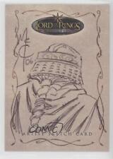 2006 Topps Lord of the Rings Evolution Sketch Cards 1/1 John McCrea Sketch 10a3 picture