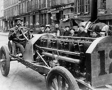 1906 VANDERBILT Driving His 250 HP RACER 8.5x11 Photo picture