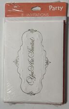 Vintage Hallmark Your Invited Invitations 3 - Packs  Of 8 = 24 W/ Envelopes picture