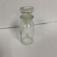 Vintage Glass Spice Apothecary Jar with Lid Stopper picture
