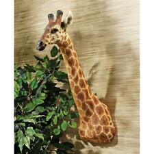 African Sahara Wildlife Life-Like Giraffe Wall Trophy Animal Sculpture Decor picture