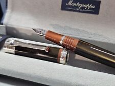 20% OFF RETAIL Limited SALE Montegrappa Desiderio Chocolate Brown 18kt M Nib NEW picture