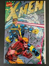 X-MEN #1 DELUXE (1991) MARVEL COMICS 1ST PREVIEW OMEGA RED IN PINUP JIM LEE picture