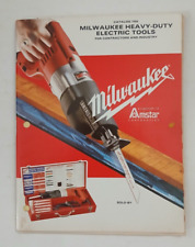 Vtg Milwaukee Heavy-Duty Electric Tools for Contractors and Industry Catalog 786 picture