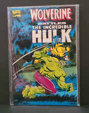 1989 Marvel Wolverine Battles the Incredible Hulk comic book, Excellent picture