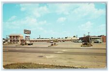 c1950's Esquire Motel Roadside Cars Evansville Indiana IN Vintage Postcard picture