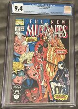 New Mutants 98, CGC 9.4, White Pages, First Appearance Of Deadpool picture