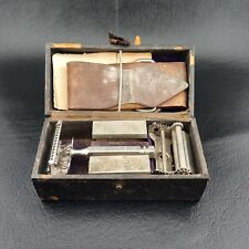Vintage Ever Ready 1914 Safety Razor with Case, Strop & Stropper  picture