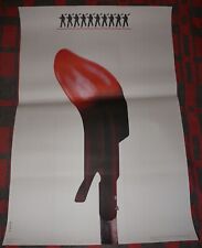 Authentic Soviet USSR LSSR Latvian Latvia Poster The Red Spade / Tongue picture
