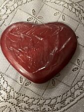 Longaberger 2008 Sweetheart True Love Basket Lid - Red Stain picture