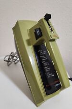 Vintage Avacado Green JC Penny 5-speed Mixer - Works Great picture