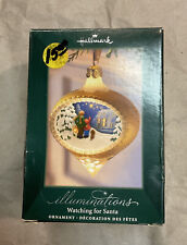 Hallmark Christmas Ornament Illuminations Watching For Santa. Untested. picture