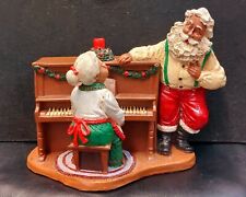 Rare Figurine African American Santa Singing near Piano - Bee Jay's Bag - 6.25