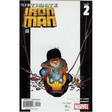 Ultimate Iron Man #2 in Near Mint condition. Marvel comics [t@ picture