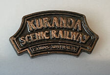 Vintage Kuranda Scenic Railway Pin - Cairns Australia Lapel Flair picture