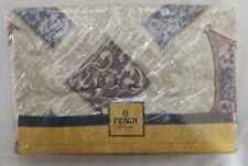 FENDI Bed & Bath Twin fitted sheet Castel Sant' Angelo 200 thread count NEW USA picture