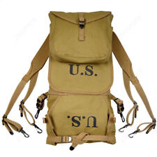 Replica WWII US Army M1928 Haversack Combat Field Pack Backpack Outdoors Cosplay picture