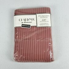 Vintage Charisma By Fieldcrest Supima Cotton 310 Two King Pillowcases Dark Pink picture