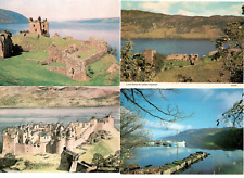 Postcards Urquhart Castle Loch Ness Inverness Shire Scotland Unposted Vintage picture
