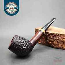 Karim Partially Rusticated Devil Anse Handmade Briar Pipe, New picture
