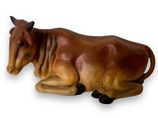 1998  DiGiovanni Autom - Heirloom Nativity Collection - Cow Bull Ox Figurine picture