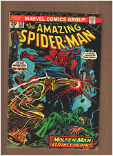Amazing Spider-man #132 Marvel 1974 MOLTEN MAN Mark Jeweler Insert GD/VG 3.0 picture