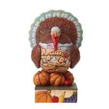 Jim Shore TRADITIONAL TURKEY SCENE FIGURINE-THANKS & GIVING 6012830 NEW 2023 picture
