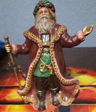 Santa Claus Figurine Christmas Decoration Russian Hand Painted Ceramic picture