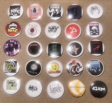25 Pack Sick New World 2024 Bands Pin Back Buttons 1.25” picture
