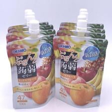 Orihiro Konjac Jelly Mix Fruits  (Orange,Peach,Apple,Banana,Pineapple)130gX8pcs picture