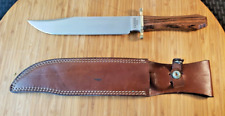 Gerber 5980 Bowie Utility Knife Limited Edition 0641/1500 Cordia Wood USA 1991 picture
