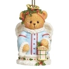 Cherished Teddies 2021 Dated Annual Angel Bell Christmas Ornament 134207 picture
