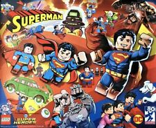 LEGO Superman DC & Marvel Super Heroes 2018 Comic-Con SDCC 16x20 poster set of 2 picture
